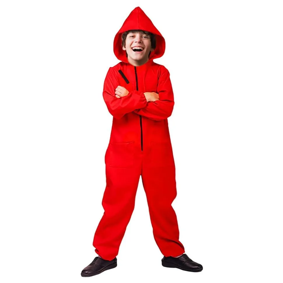 La Casa de Papel Budsjett Barn Kostyme