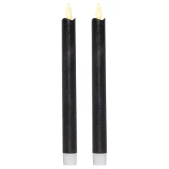LED Antikklys Långa Rustic Svart