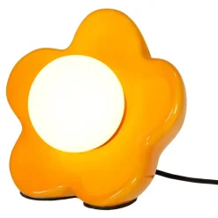LED Bordlampe Flower Power Shiny Orange