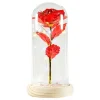 LED Evighetsrose i Glasskuppel
