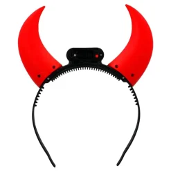 LED Hårbøyle Djevelhorn