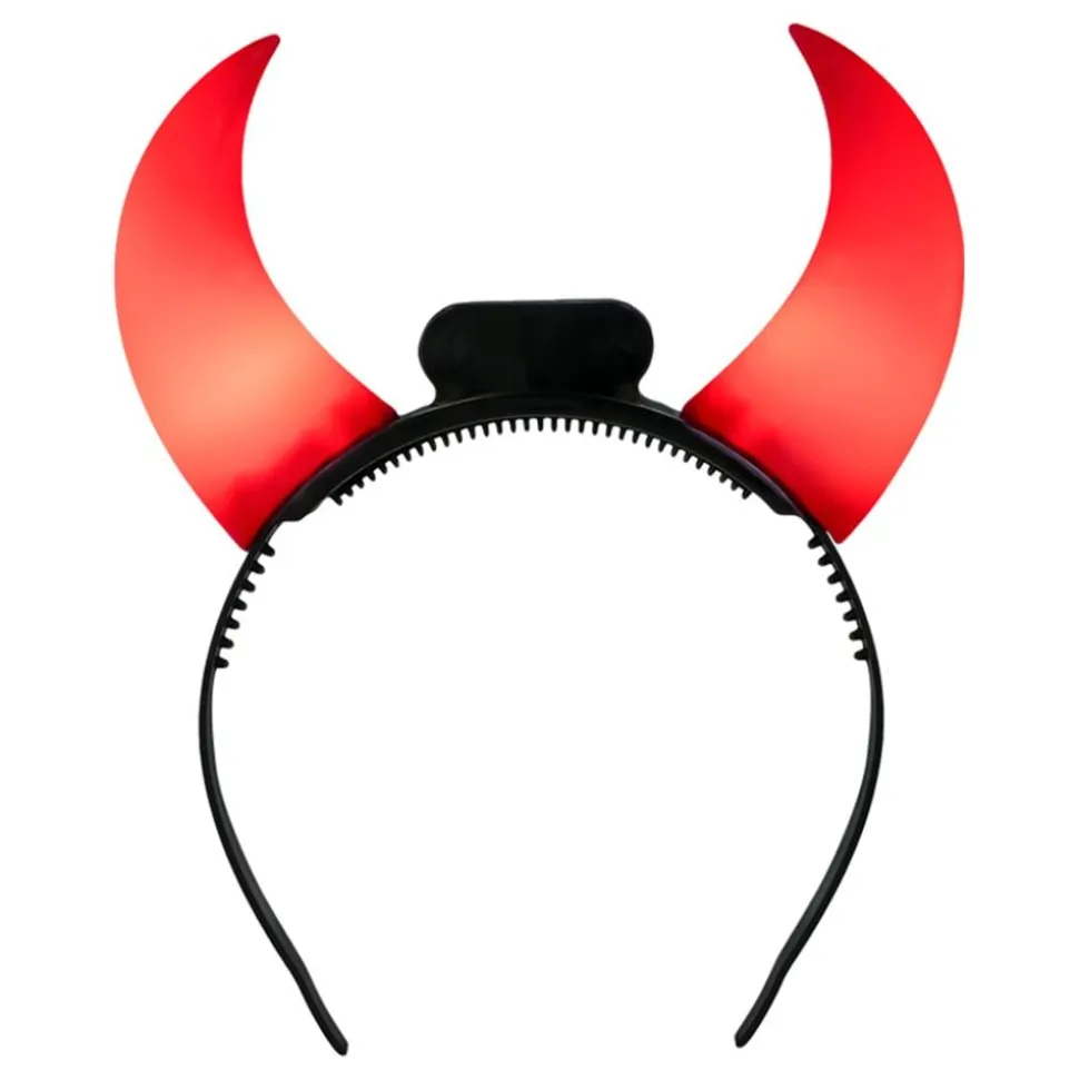 LED Hårbøyle Djevelhorn