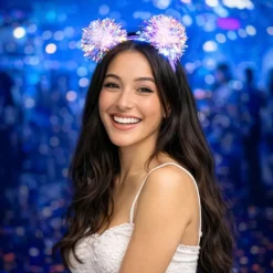 LED Hårbøyle Pompom