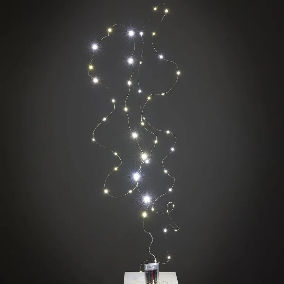 LED-lysslynge Hvit for Ballonger