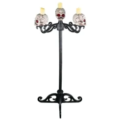 LED Takkrone/Kandelaber med hodeskaller 2in1