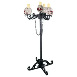LED Takkrone/Kandelaber med hodeskaller 2in1