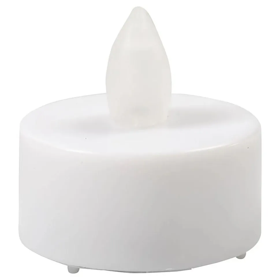 LED Telys Hvit