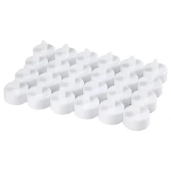 LED Telys Hvit