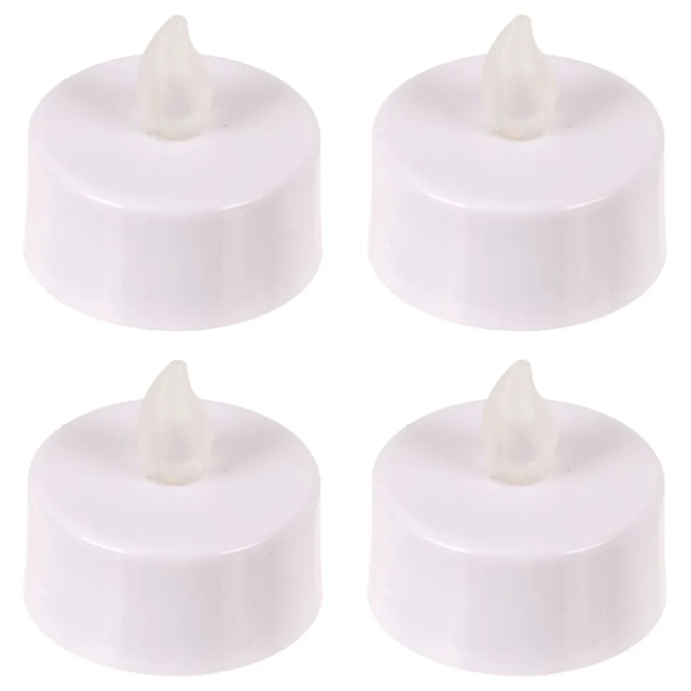 LED-Telys med Flammende Flamme