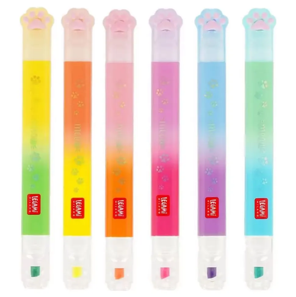 Legami Meow Highlighters Pastell