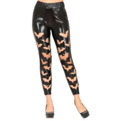 Leggings med flaggermusmønster