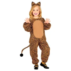 Leopard Jumpsuit Barn Kostyme