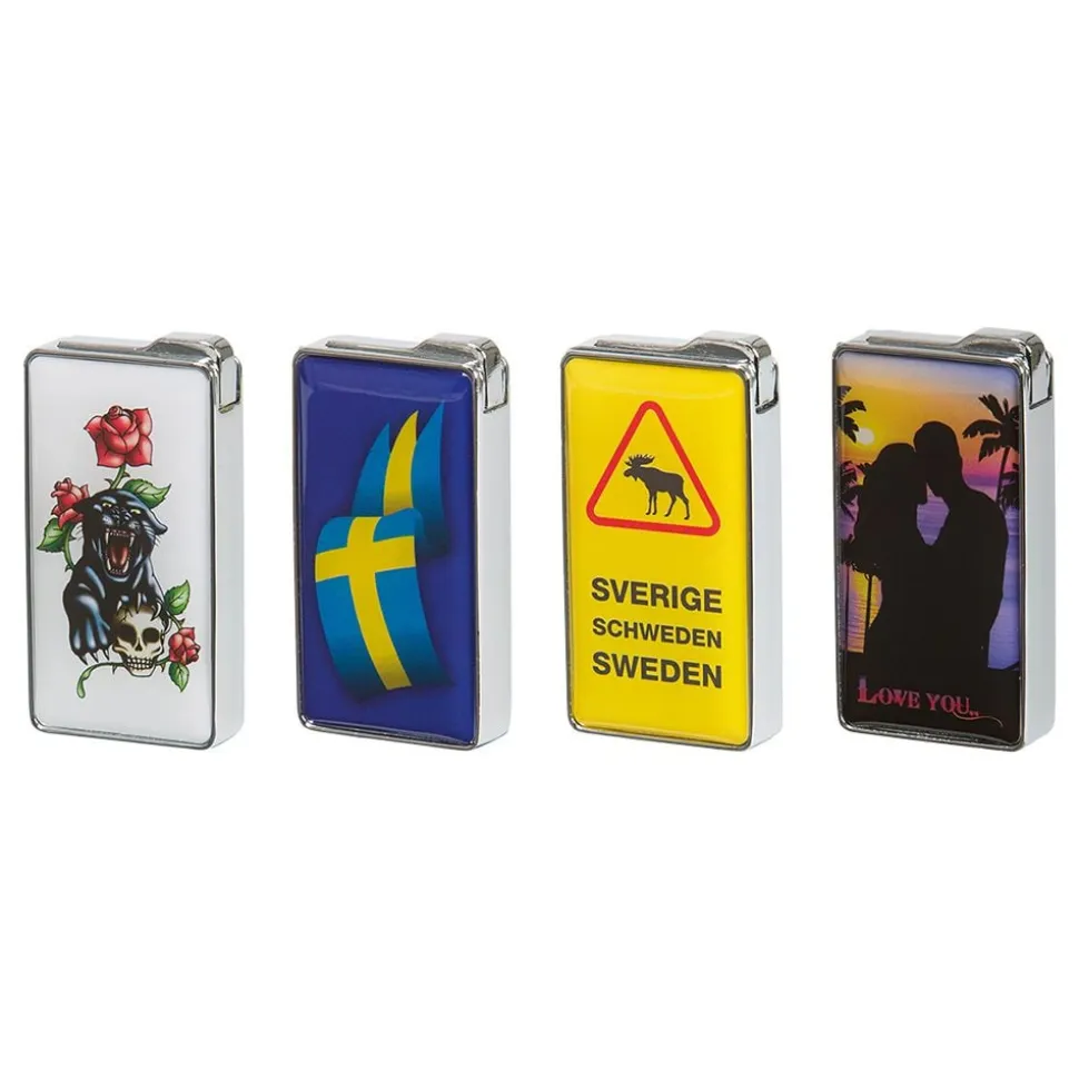 Lighter med Motiv