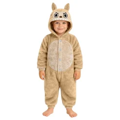 Lulu Monster Beige Onesie Barn Kostyme