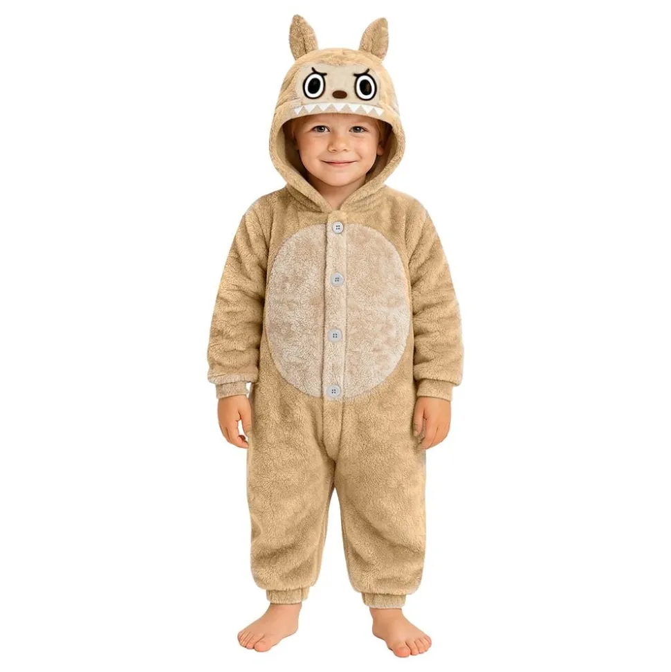 Lulu Monster Beige Onesie Barn Kostyme