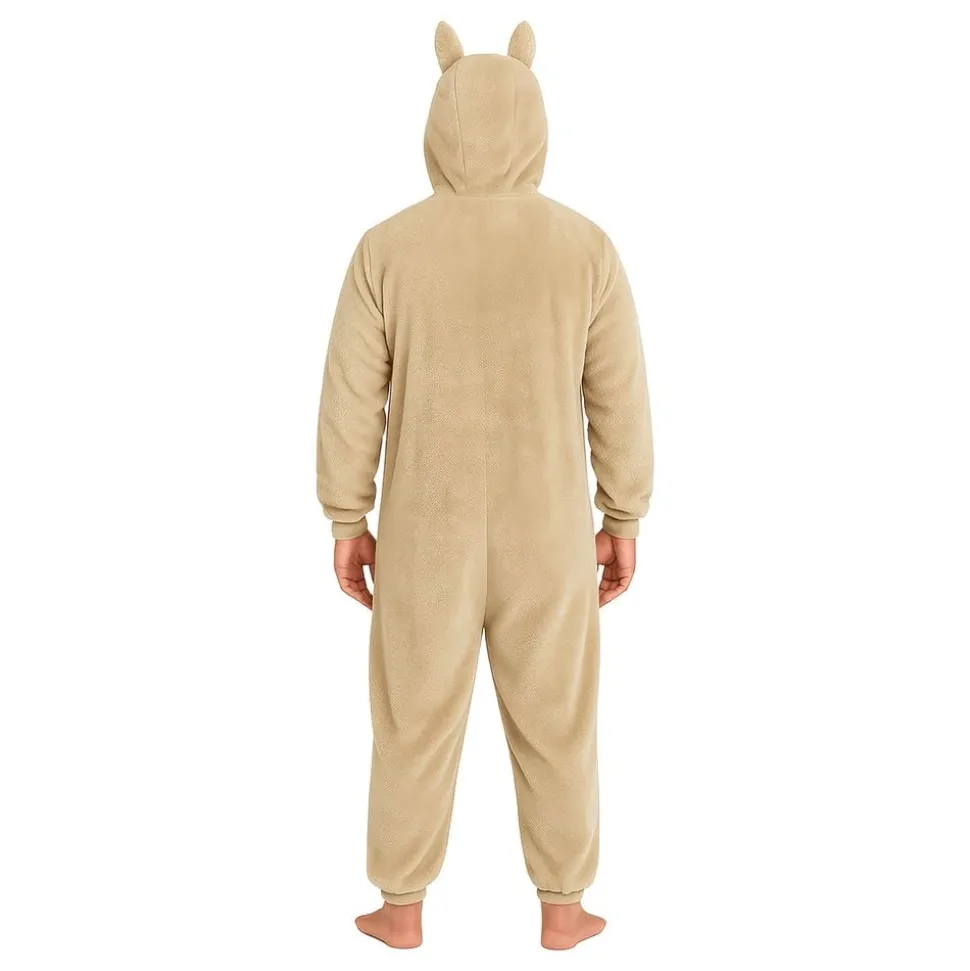 Lulu Monster Beige Onesie Herre Kostyme