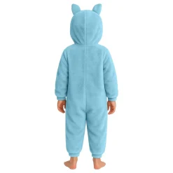 Lulu Monster Blå Onesie Barn Kostyme