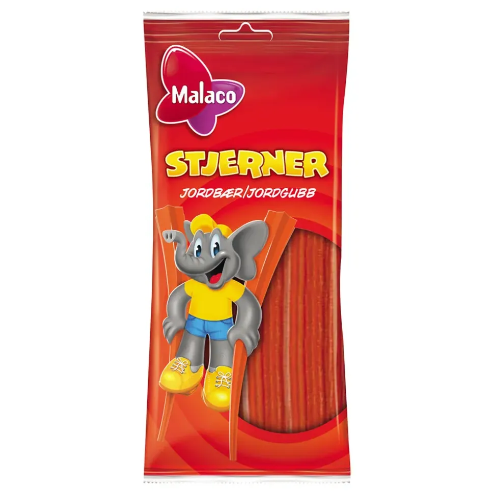 Malaco Stjerner Jordbær