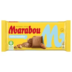 Marabou Salta Mandlar Sjokolade
