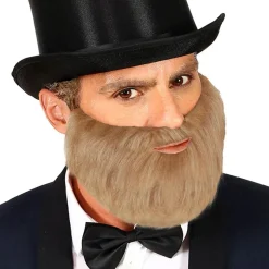 Maskulint lysebrunt skjegg