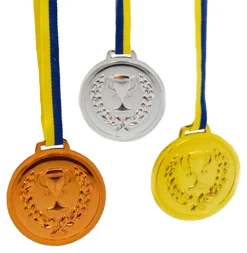 Medaljer Gull/Sølv/Bronse med bånd