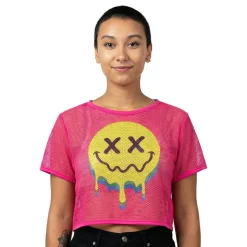 Mesh T-skjorte Acid Dame
