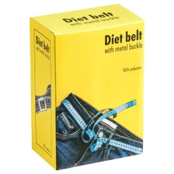 Midjemålsbelte Svart