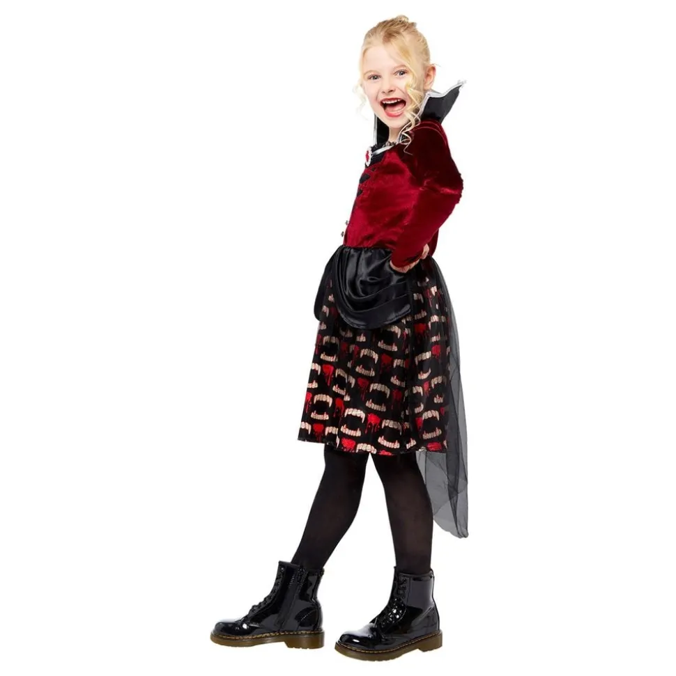 Midnatt Vampyr Barn Kostyme