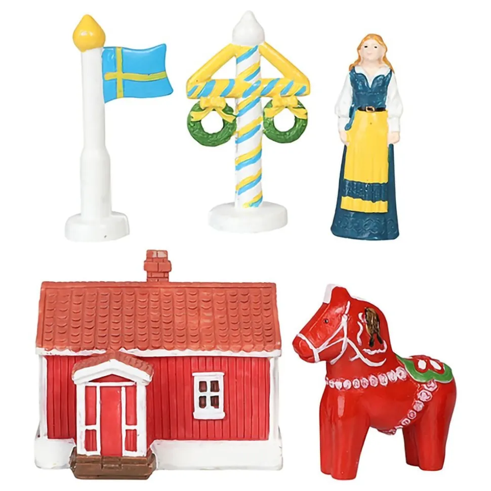 Midsommar Smådekorasjoner Sett