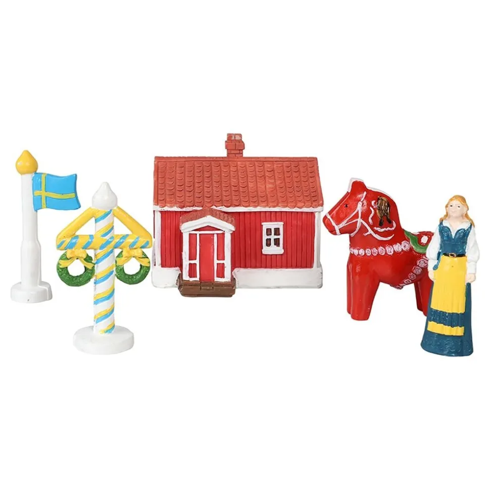 Midsommar Smådekorasjoner Sett