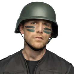 Militærhjelm Grønn