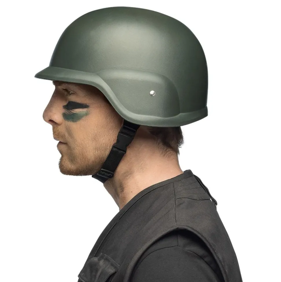 Militærhjelm Grønn