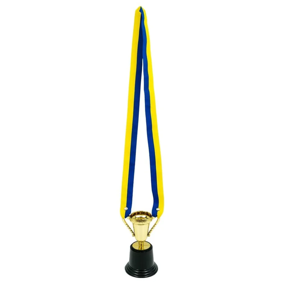 Minipokal Gull med Sverige-bånd