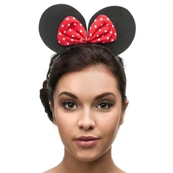 Minni Mus Diadem med Rosett