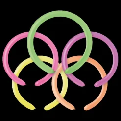Modellballonger Neon Flerfargede