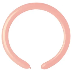 Modelleringsballonger pastellrosa