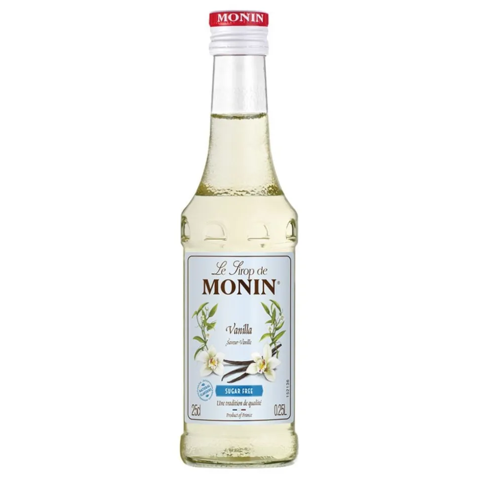 Monin Sukkerfri Vanilje Syrup 25 cl.