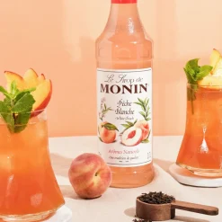 Monin White Peach Syrup