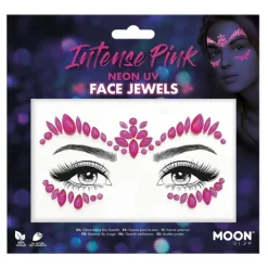 Moon Creations Face Jewels UV Neon Rosa