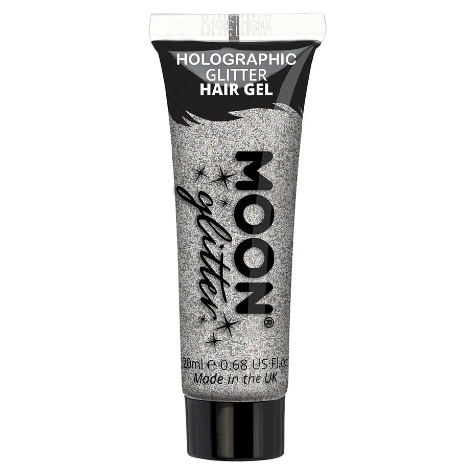 Moon Creations Holografisk Glitter Hårgelé