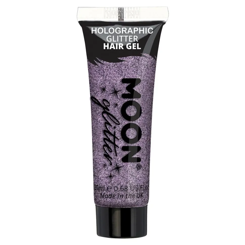Moon Creations Holografisk Glitter Hårgelé