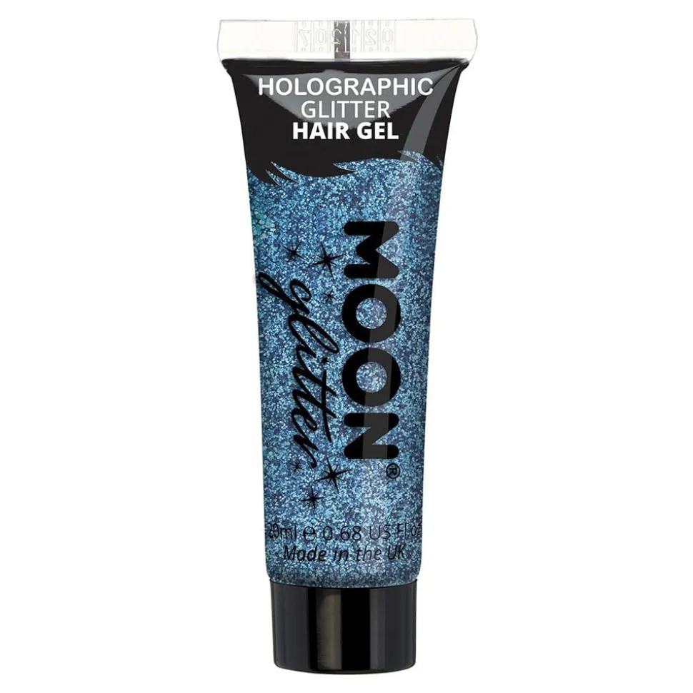 Moon Creations Holografisk Glitter Hårgelé