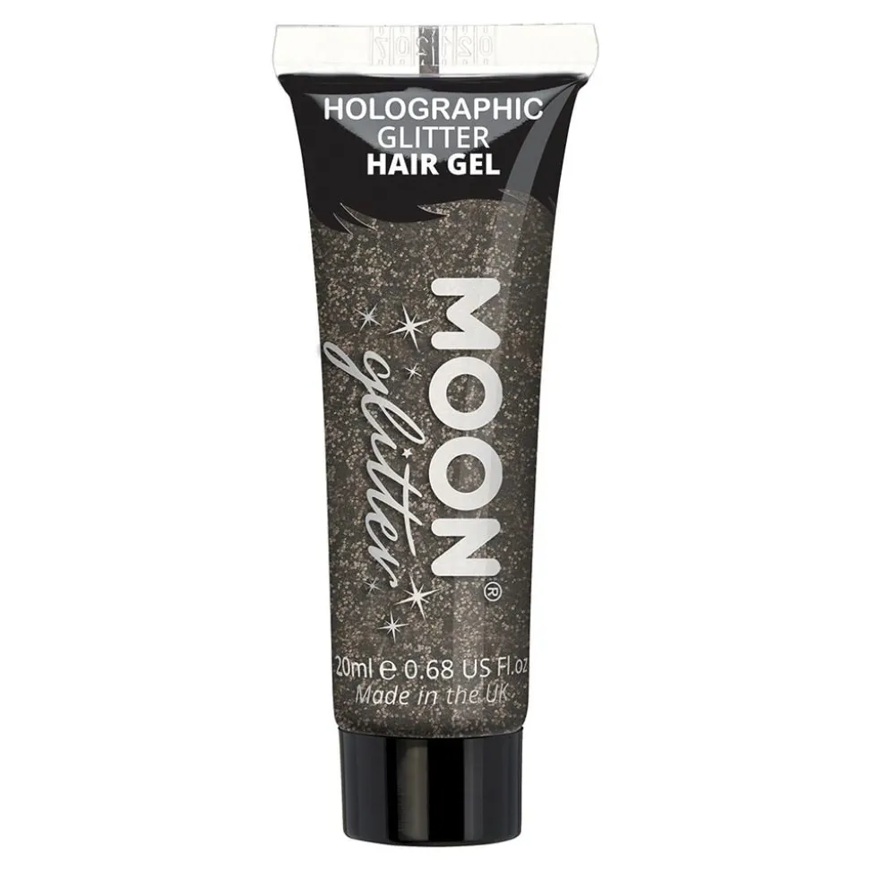 Moon Creations Holografisk Glitter Hårgelé