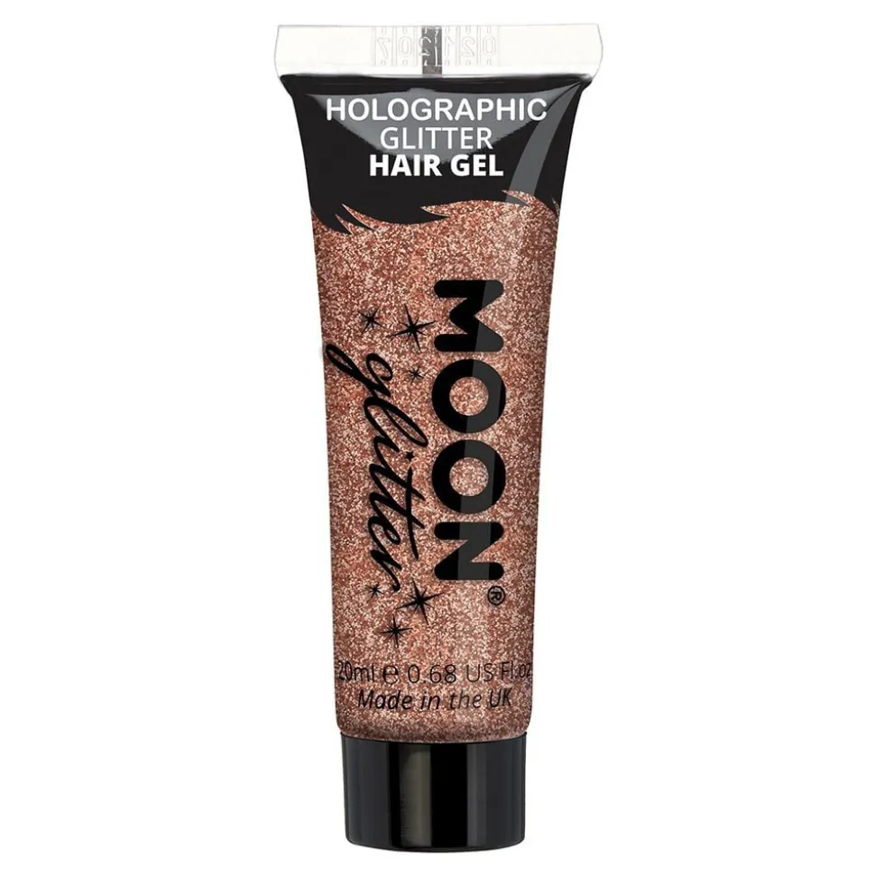 Moon Creations Holografisk Glitter Hårgelé