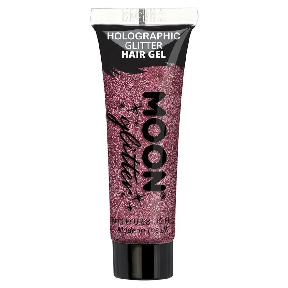 Moon Creations Holografisk Glitter Hårgelé