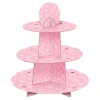 Muffinsstativ Baby shower rosa