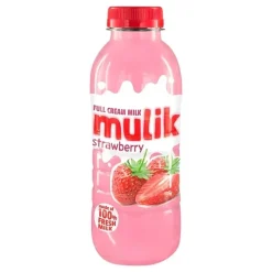 Mulik Jordbær Melkedrikk