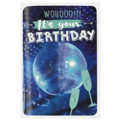 Musikkort Disco Birthday