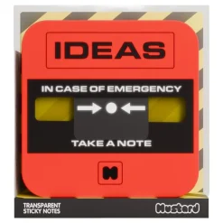 Mustard Emergency Sticky Notes
