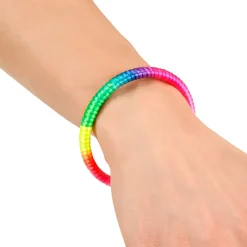 Neon Armbånd Regnbue